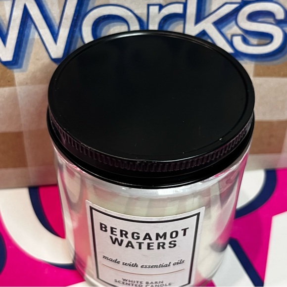 Bergamot Waters bath and body works single wick candle (bundle for a discount) - Picture 5 of 6